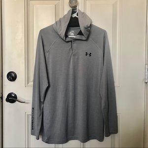 Under Armour Men’s Hoodie Longsleeves Gray Medium